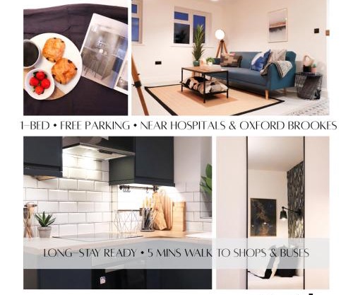 Cozy 1BR in Headington Oxford w off-road Parking