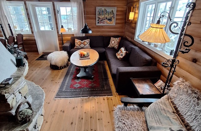 Cozy and quietly located cabin on Lifjell with sauna