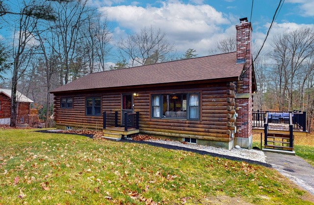 Cozy Retreat with Spacious Deck, Firepit, and Outdoor Adventures Nearby