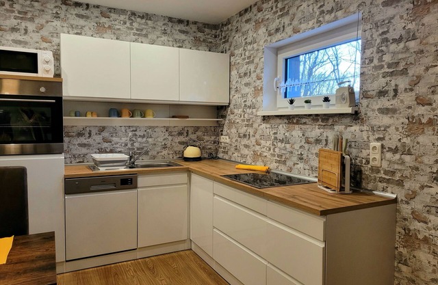 Cozy vacation apartment with terrace near Stralsund