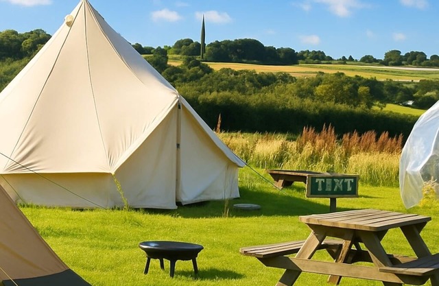 Cozy Wigwam With Heating & tv