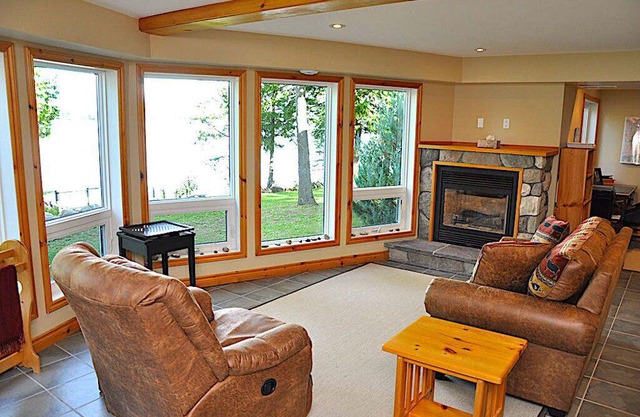 Create your family memories at this Executive Haliburton Cottage Rental