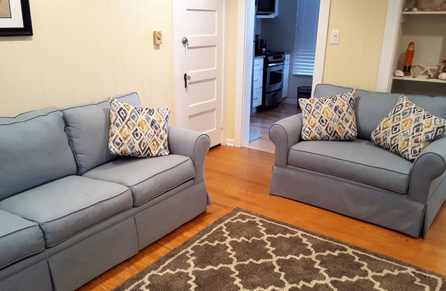 Cute and cozy 2 bedroom Brant Beach condo across the street from the BEACH!