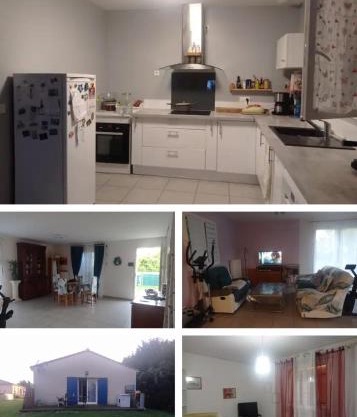 Dans maison familiale loue Ch1 vintage rouge 2 pers, couple