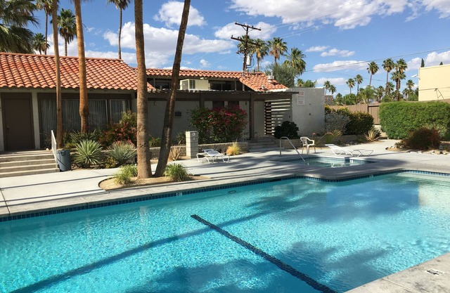 Desert Oasis with Mountain Views