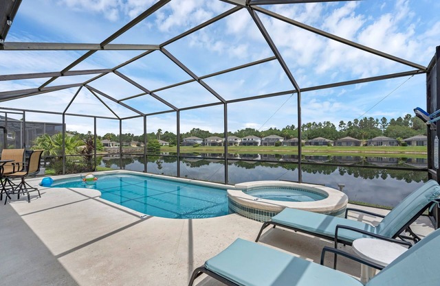Disney-Themed Villa w/Pool, Game Room & Lake Views – 10 Min to Parks!