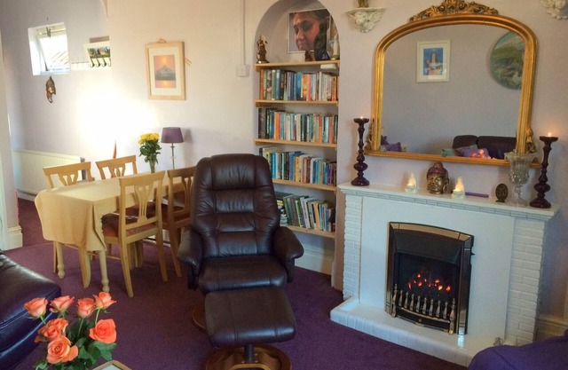 Divine Light Centre In Glastonbury, Isle Of Avalon, Land Of King Arthur.