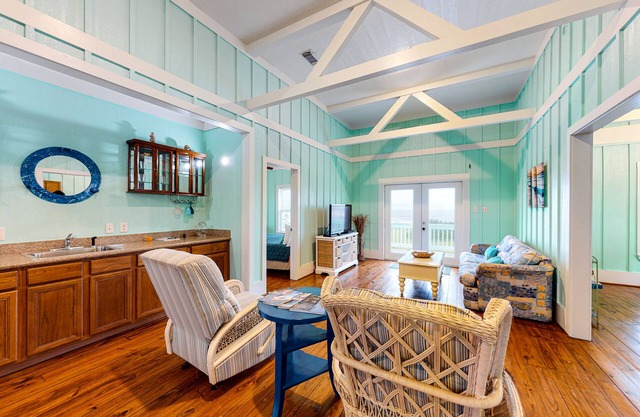 Dog-Friendly Oceanfront Haven with Huge Covered Deck, Water Views & Beach Access