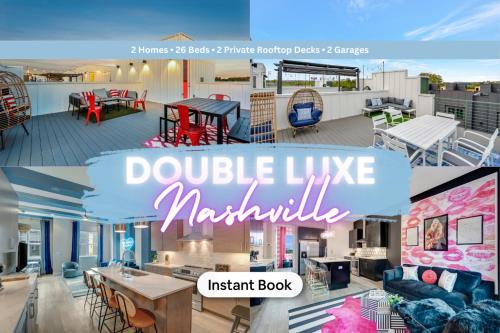 Double Lux 26Beds 2 Rooftop Views Free Parking