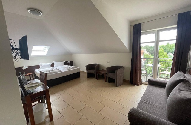 Double room 32 Max with balcony - Usedom Bike - Hotel Max & Anna