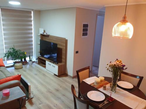 Dpto full equipado,dormitorio en suite en Valdivia