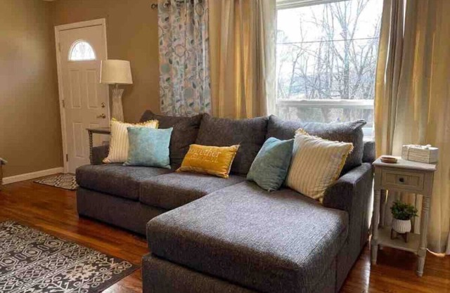 EASY Checkout, Safe, Comfy 3 bd w/KING Pets OK