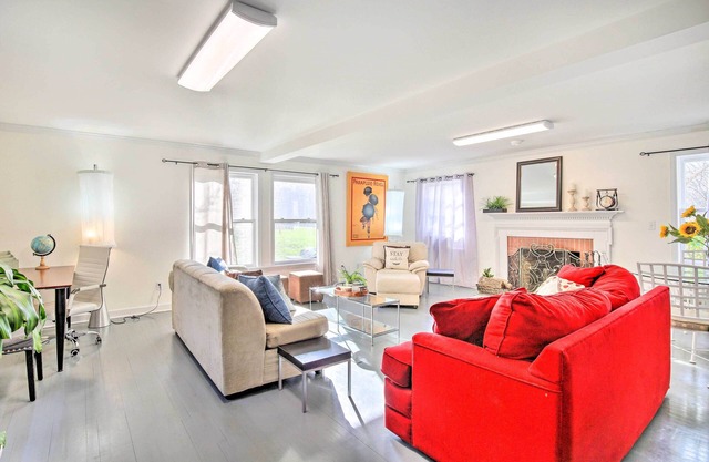 Elegant Connecticut Home: Fireplaces, Pet Friendly