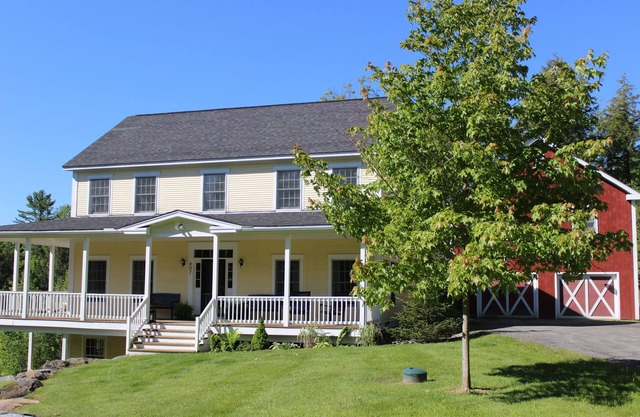 Elegant Stowe Farmhouse with Outstanding Location and Amenities