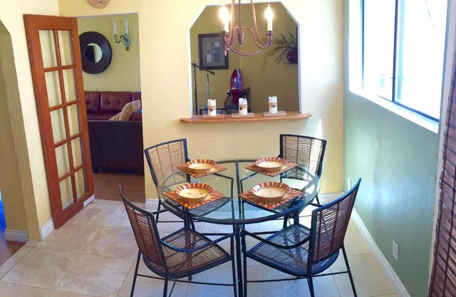 Enchanting Spanish Duplex - 1 block to beach