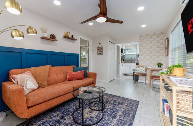 Enjoy being minutes from Central Ave’s local gems, vibrant downtown spots and the beach!