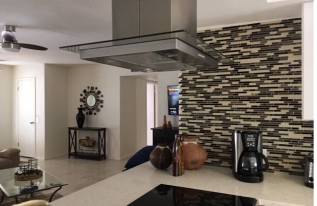 Enjoy the outdoors on the new entertaining patio