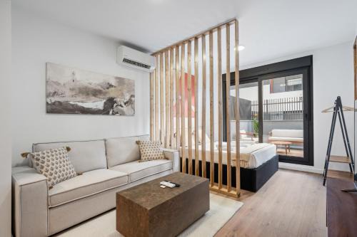 Exclusivos apartamentos con terraza privada, piscina, gimnasio y coworking
