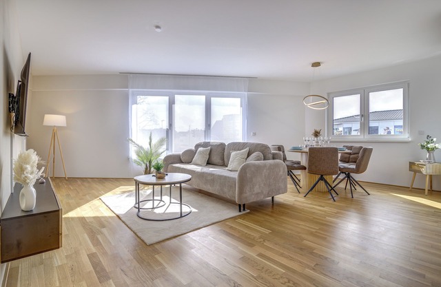 Exclusive 3-room luxury maisonette apartment, near FFM airport/Wiesbaden/Mainz