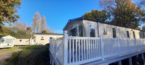 Family breaks at Rockley Park with Prosecco and a box of chocolates on arrival