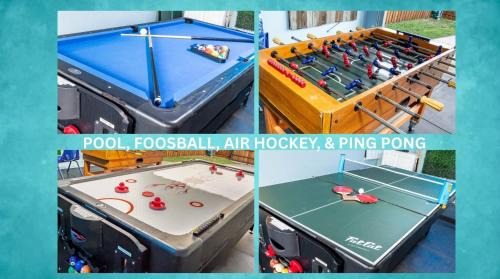 Family Game Room - Full-Body Massage Chair - Private Patio - Ultimate Group Getaway for 12