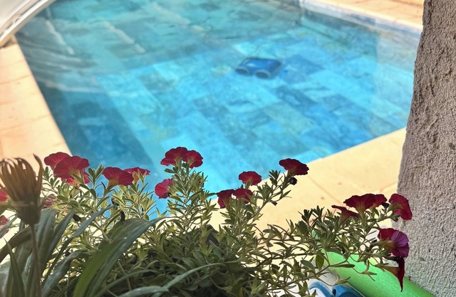 Family home with pool