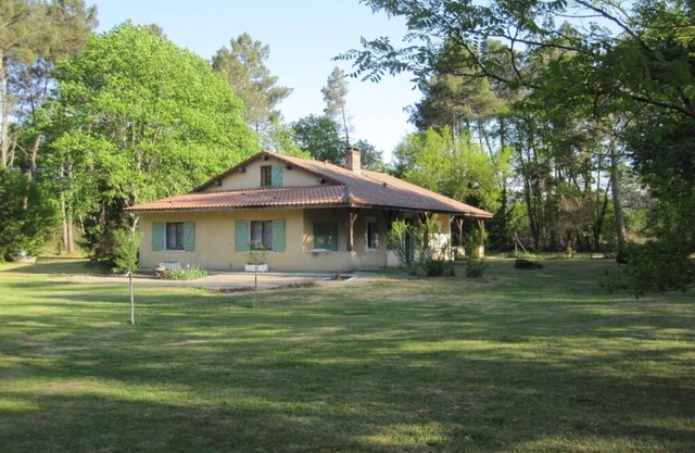 Family house in the middle of the forest