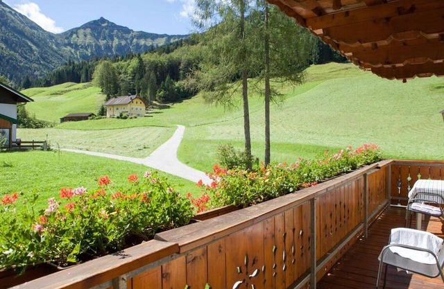 Family room - 2 double rooms with connecting door - organic farm Vorderbärnau