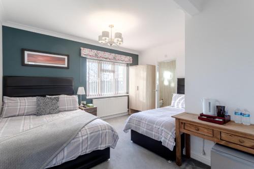 Family room with private bathroom