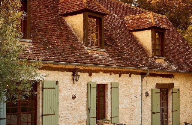 Farmhouse paradise with meadows, forests, animals