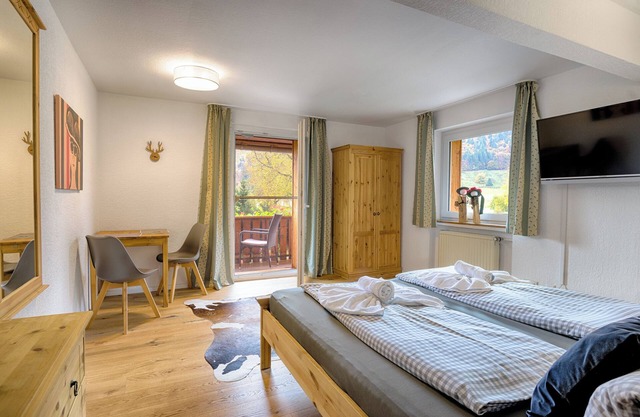 Ferienwohnung 9 Spiesshorn, 32qm, 1 Wohn-/Schlafzimmer, max. 2 Personen