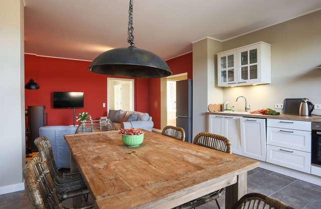 Ferienwohnung Wentowsee mit Terrasse im EG - Storchenhof Blumenow