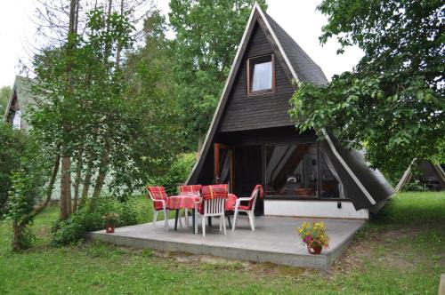 Finnhütte-mit dem Gesang der Vögel erwachen