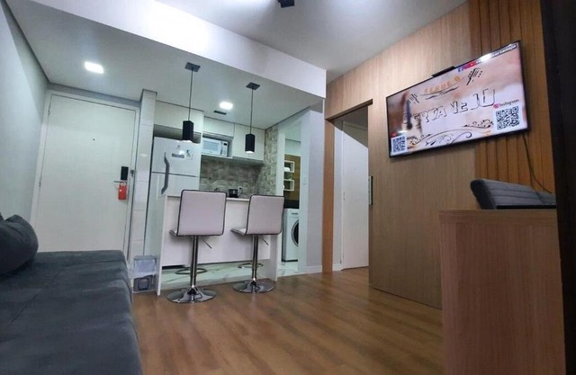 Flat Hotel reformado Perto do Metro de Moema