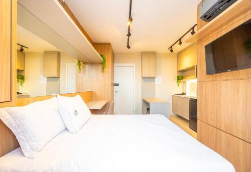 Flat moderno e aconchegante no Ecoville