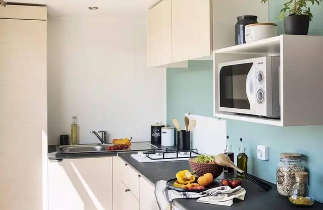 Flower Camping Vitamin * - Mobile home Standard 18m2 (1 bedroom) + TV + Terrace 2 persons
