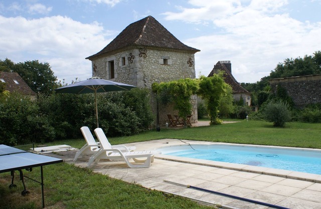 Former dovecote restores and supplies, with private pool