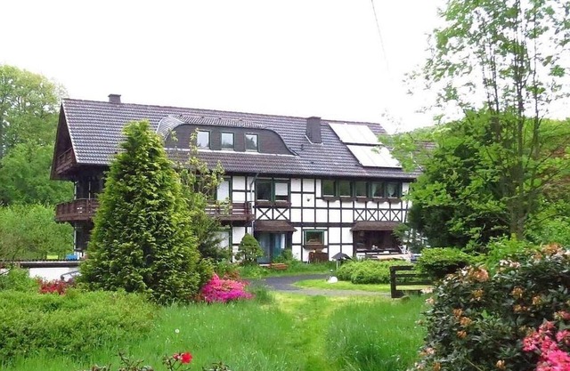 Former. Mill estate in the Westerwald. Charm, lots of space and a secluded location close to nature.