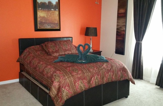 Furnished Bedroom and Private Bathroom