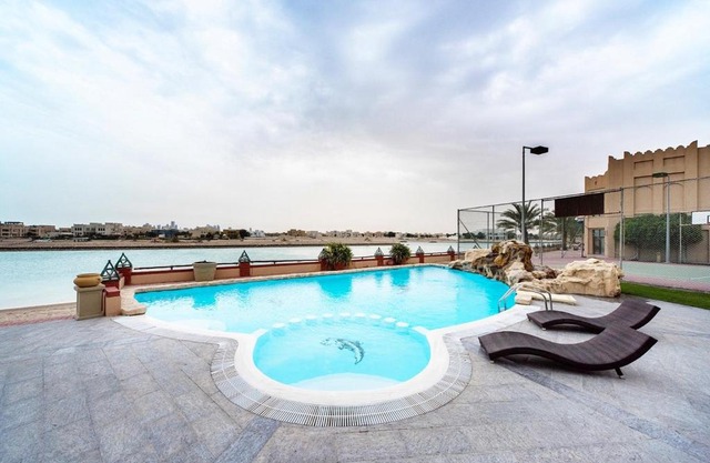 Gorgeous Beachfront Furnished 5BHK Villa With All Facilities in West Bay Lagoon