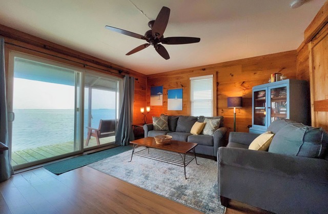 Gorgeous recently renovated home on the bay with a deep water slip!