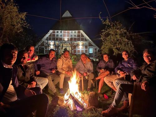 Grünkohlwanderung & Bosseltour - Gruppenhaus mit Kamin 10 Personen
