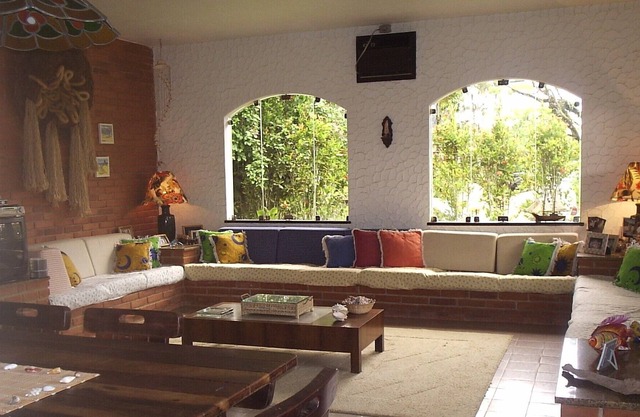 Green Stone condominium 30 meters from the beach, with garden and barbecue. WhatsApp