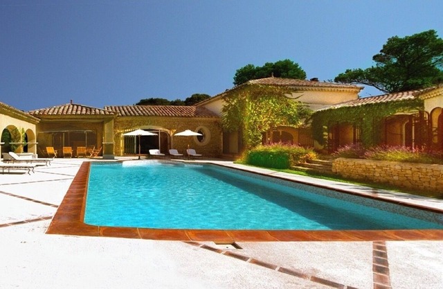 Hacienda provençal - Heated indoor pool and outdoor pool,