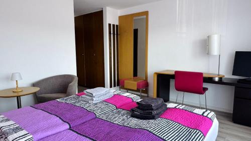 Haus Schanzenblick Gästezimmer 7 mit Bad und Terrasse