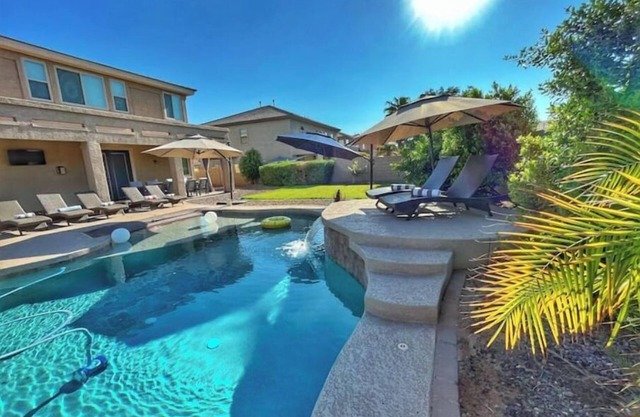 Heated Pool & Hot Tub w/resort-style Backyard Oasis! Huge Family-Friendly Home