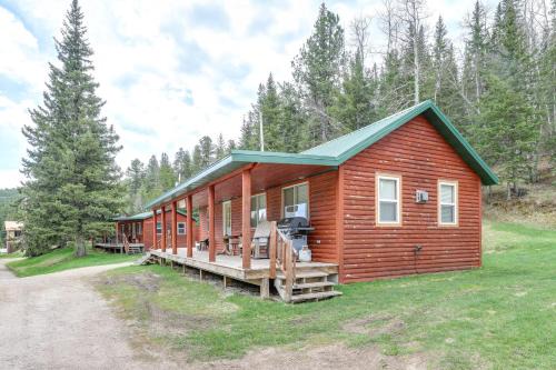 Hike, Ski, ATV and More Deadwood Cabin with Grill