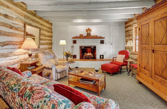 Historic Log Cabin Retreat Near Town on 5 Acres!