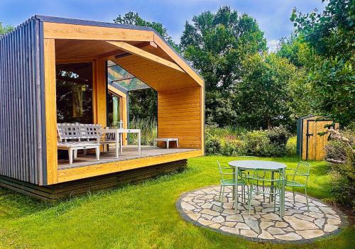 Hochwertiges Tiny House 'Elbhütte' mit Wiesenblick 101