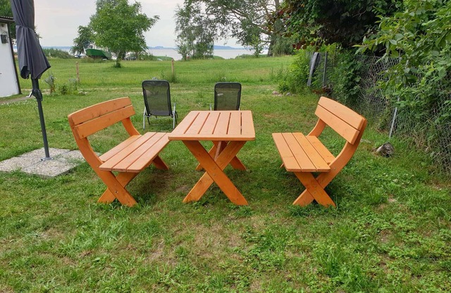 Holiday apartment with outdoor seating